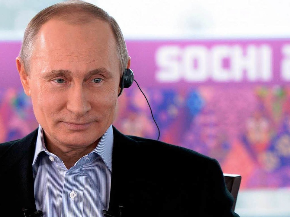 Die olympischen Spiele sind Wladimir Putins Prestigeobjekt.  | Foto: AFP
