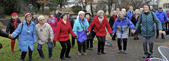 Laurentia, liebe Laurentia mein<ppp></... und kamen dabei krftig in Bewegung.   | Foto: Danielle Hirschberger