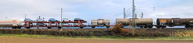 Die Rheintalbahn soll ausgebaut werden.  | Foto: Siegfried Gollrad