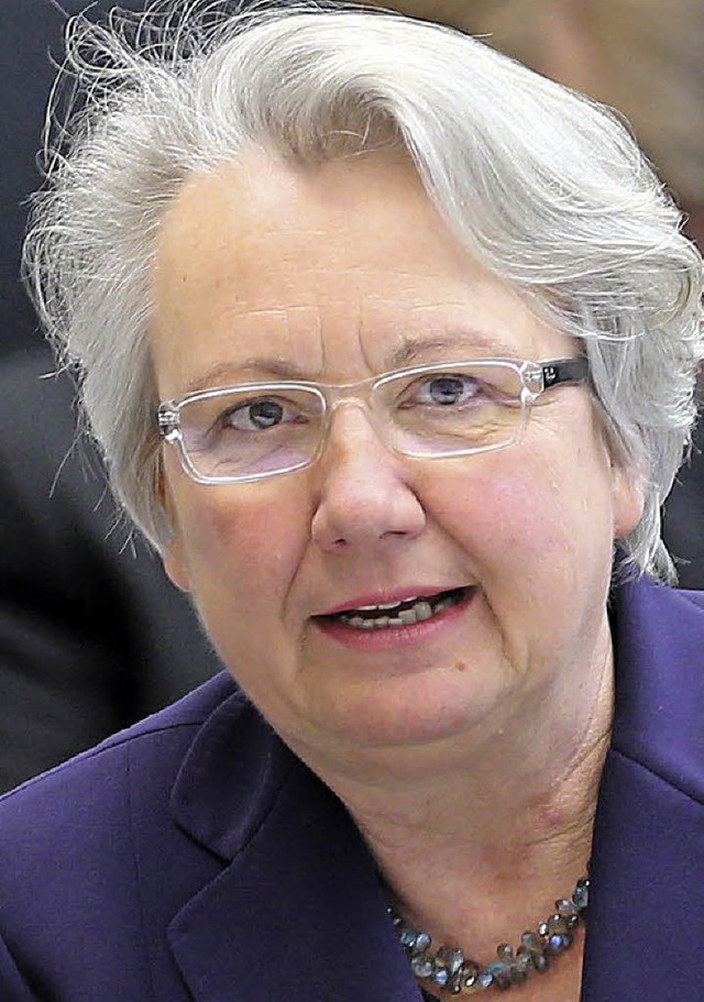 Annette Schavan   | Foto: DPA