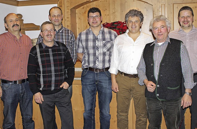 Die Geehrten (von links)  Helmut Bhle...z, Bruno Kaiser und Herbert Duttlinger  | Foto: Ulrike Spiegelhalter