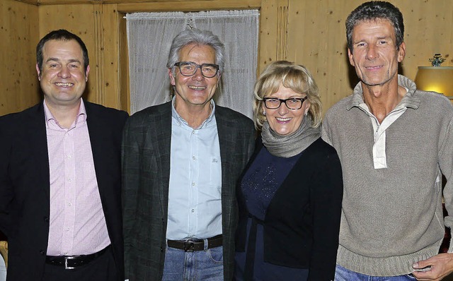 Ehrungen beim Tennisclub Endingen(von ...hre Doris Vollherbst und Georg Ritter   | Foto: Christel Hlter-Hassler