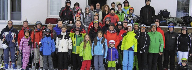 Zwei tolle Skitage verbrachte der TC Haltingen in  Hoch-Ybrig.  | Foto: privat