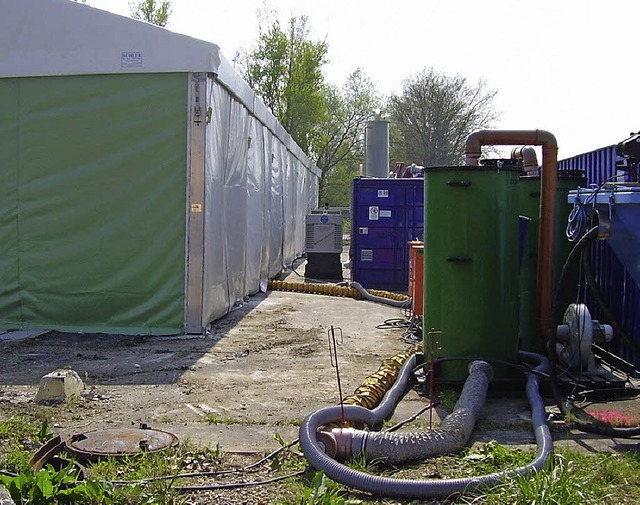 In der Wasserreinigungsanlage wurde da...end wieder in den Untergrund gepumpt.  | Foto: LANDRATSAMT ORTENAUKREIS