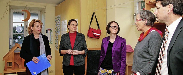 Grnen-Landtagsabgeordnete (Mitte) im ...etz und Susanne Jakubeit (von rechts)   | Foto: Sandra DEcoux-Kone