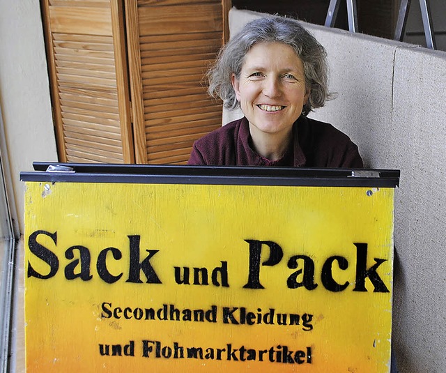 Mit Sack und Pack auf in die nchsten zehn Jahre: Luitgard Soergel-Koelbing   | Foto: Beatrice Ehrlich
