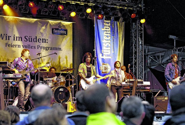 Schon beim Brauereifest prsentierte F...fr Bands und Interpreten der Region.   | Foto: Frstenberg-Brauerei