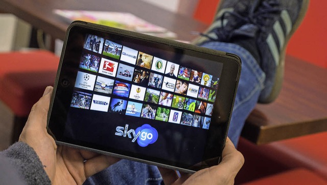 Schnelles Internet, Tabletcomputer: Sky setzt auf moderne Technik.   | Foto: dpa