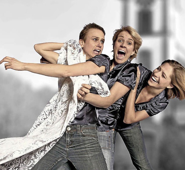 Albtraumtrio auf Traumhochzeit: &#8222;Proseccopack&#8220;  | Foto: Gerald Kasten