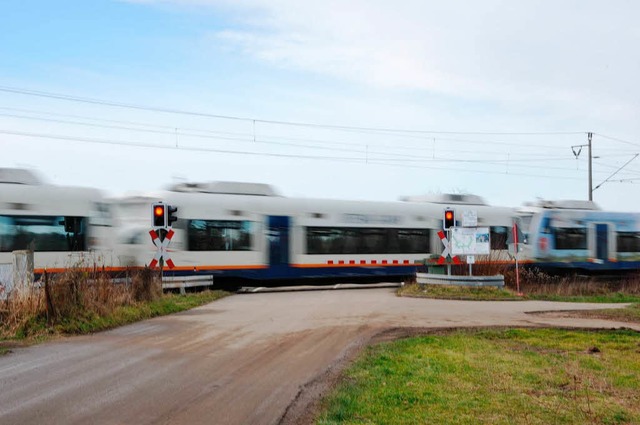 45 Sekunden dauerte es von der Schlie...tenau-S-Bahn aus Richtung Gengenbach.   | Foto: Seller