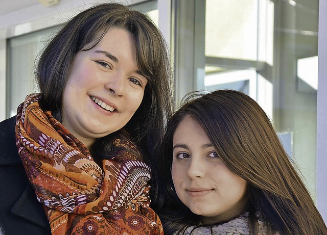 Ann-Kathrin Bauer (links) und Camila Tierradentro   | Foto: G. Hennicke