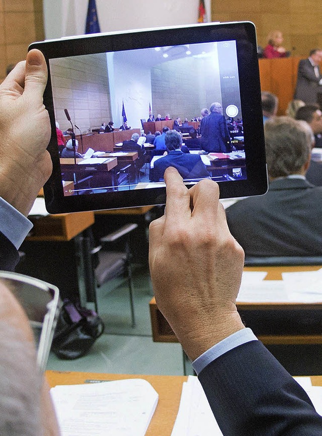 <ppp></ppp>sollen durch Tablets eingespart werden, so  die SPD.   | Foto: Fotos: hsl/dpa