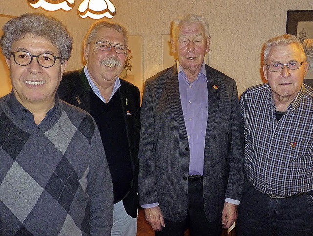 Der Vorstand des Freundeskreis Neumark...r, Erich Blatter und Martin Wehinger.   | Foto: claudia gempp