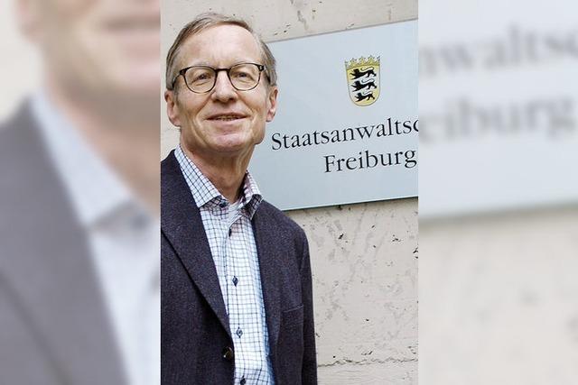 Oberstaatsanwalt Wolfgang Maier: „Nichts unter den Teppich kehren“