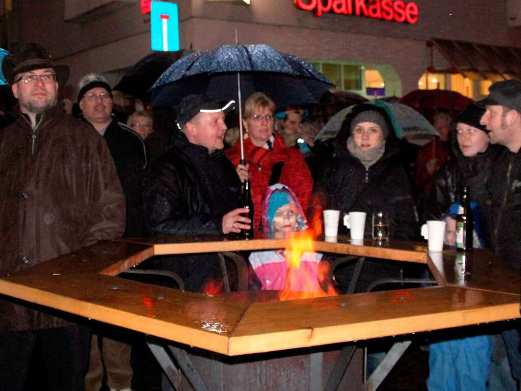 Beim Gugge-Apero gab’s ordentlich was auf die Ohren