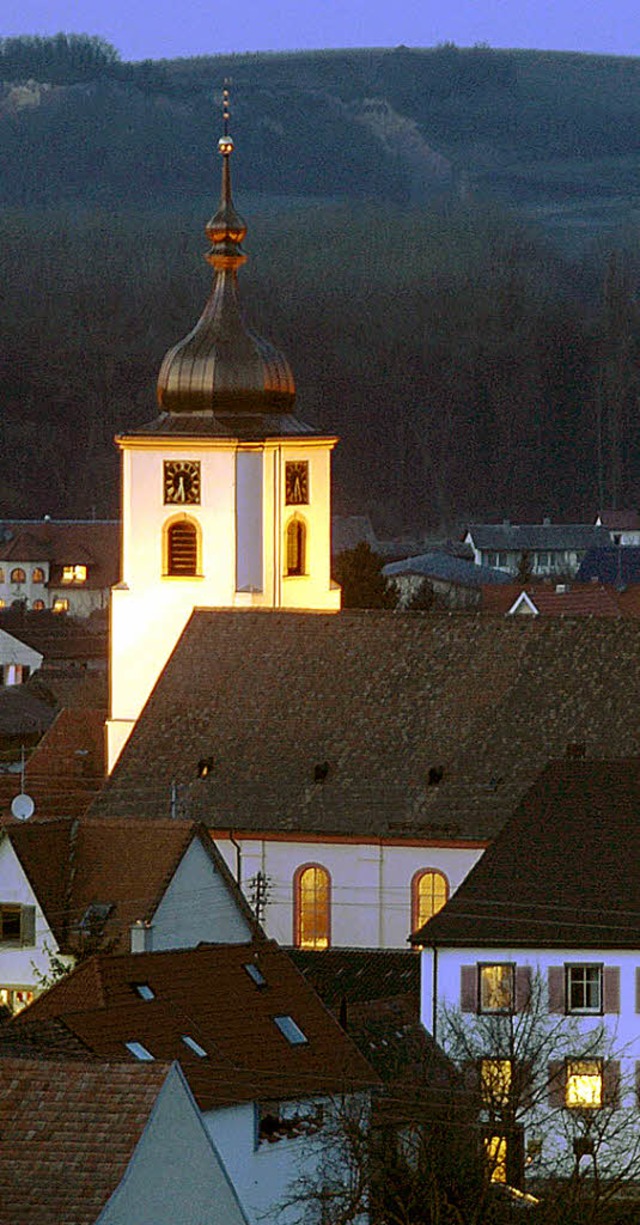 Jechtingens Kirche wird 250 Jahre alt, der Turm ist lter.   | Foto: Vitt