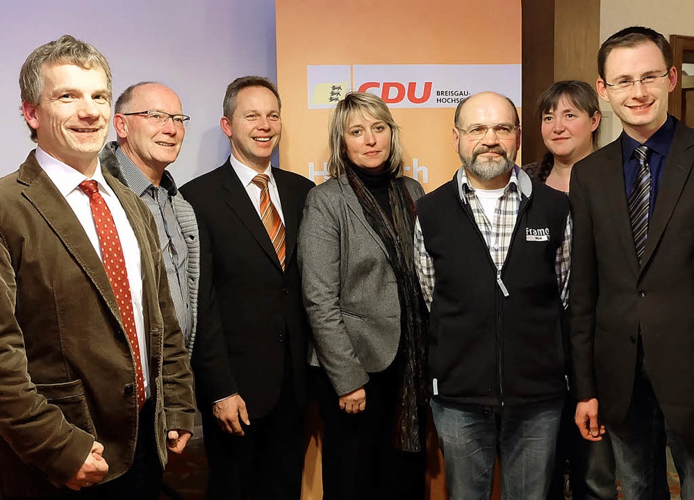Sie kandidieren fr die CDU im Kreista...saat-Winterhalder und Micha Bchle.     | Foto: T. Winckelmann