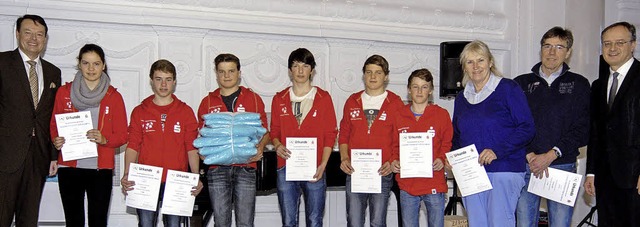 Kultusminister Andreas Stoch (rechts) ...kilanglauf in der Wettkampfklasse IV.   | Foto: Kultusministerium
