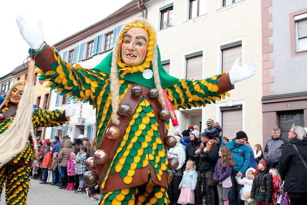 Impressionen vom Narrentreffen in Kenzingen