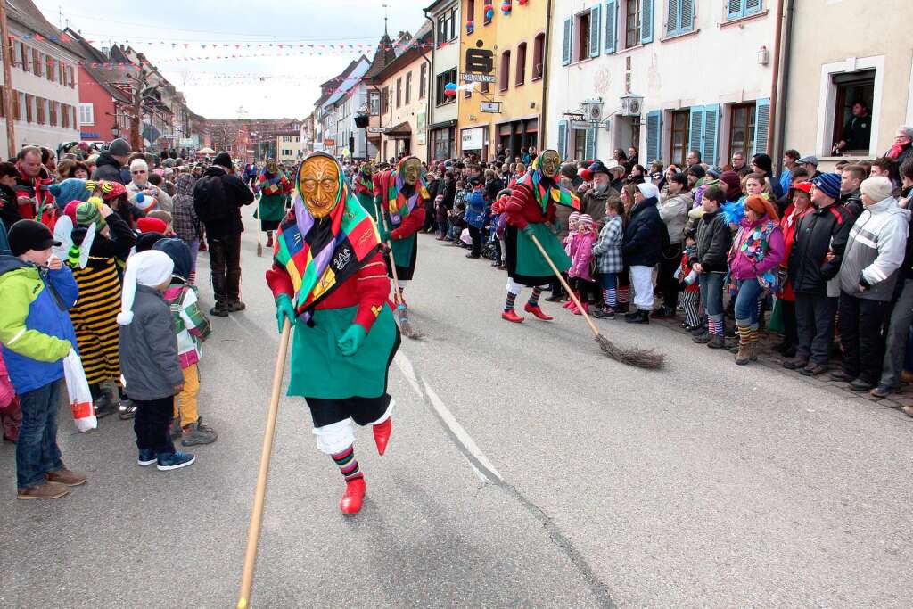 Impressionen vom Narrentreffen in Kenzingen