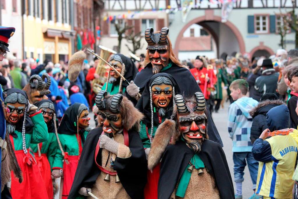 Impressionen vom Narrentreffen in Kenzingen