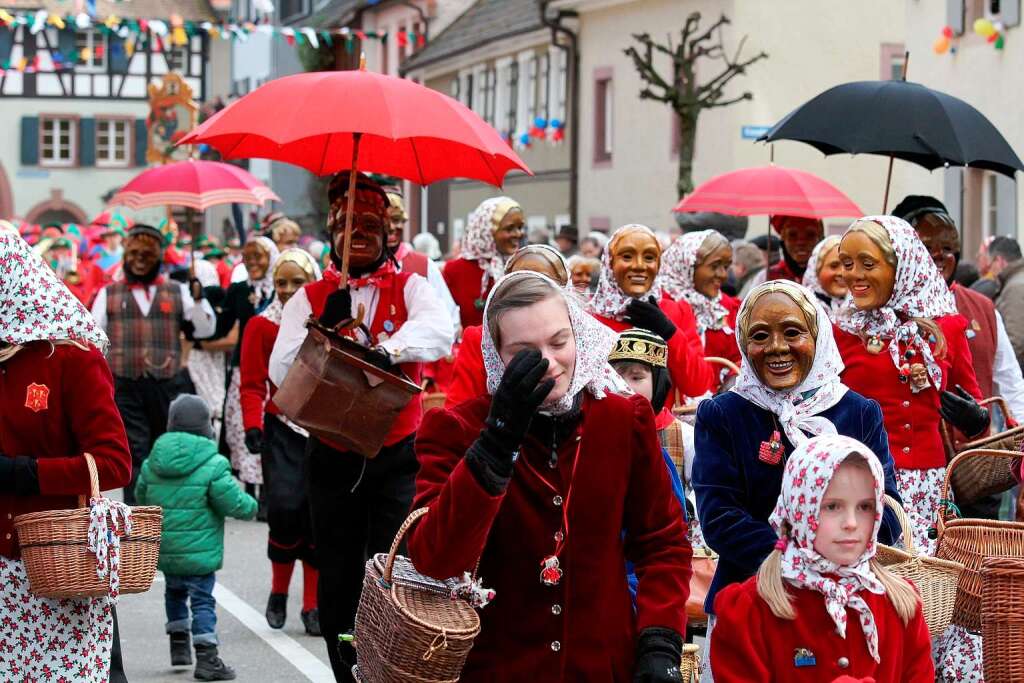 Impressionen vom Narrentreffen in Kenzingen