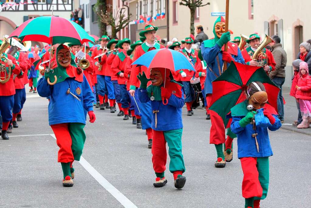 Impressionen vom Narrentreffen in Kenzingen