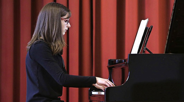 Auch Sophia Hertwig stellte sich dem Urteil der Jury.  | Foto: CHR. BREITHAUPT