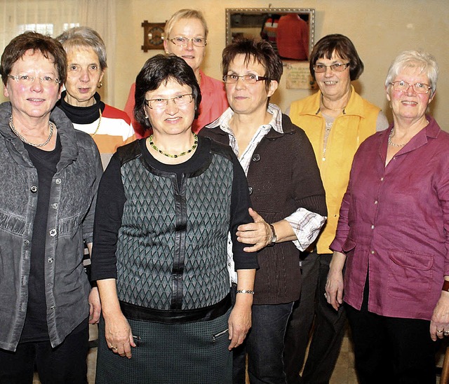 Der Vorstand des Frauenvereins: Renate...uli. Verhindert war Daniela Fritsche.   | Foto: Albert Greiner