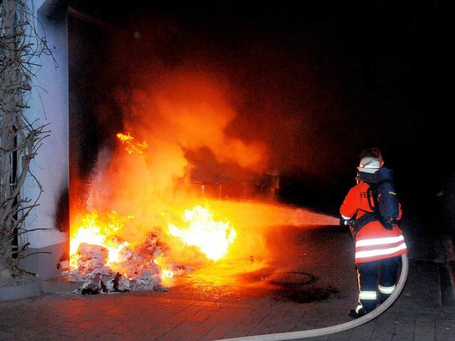 Brand in der Grtnerstrae  | Foto: WOLFGANG KUENSTLE               