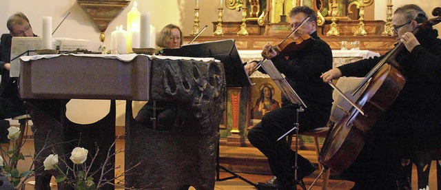 Zu &#8222;Sternstunden&#8220; der Musi...a Kllig in die Ibacher Kirche geladen  | Foto: Karin Stckl-Steinebrunner