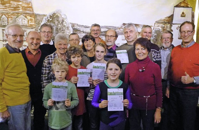 Die Sportabzeichengruppe des TuS Stetten.   | Foto: zvg