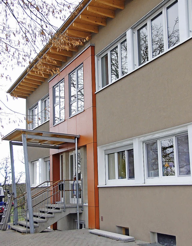 Das aufgestockte Kinderhaus in Tannenkirch  | Foto: Herbert Frey