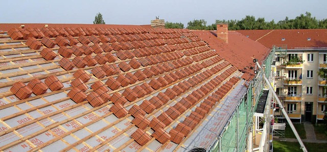 Das Dach   gehrt in einer Eigentmerg...es neu eingedeckt werden, zahlen alle.  | Foto: HF-Redaktion