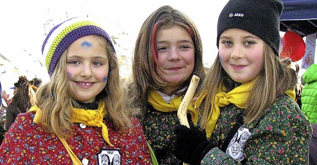 Nrrische Zeiten stehen bevor: Der Ori...uch ohne Maske &#8211; Gesicht zeigen.  | Foto: Manfred Lange