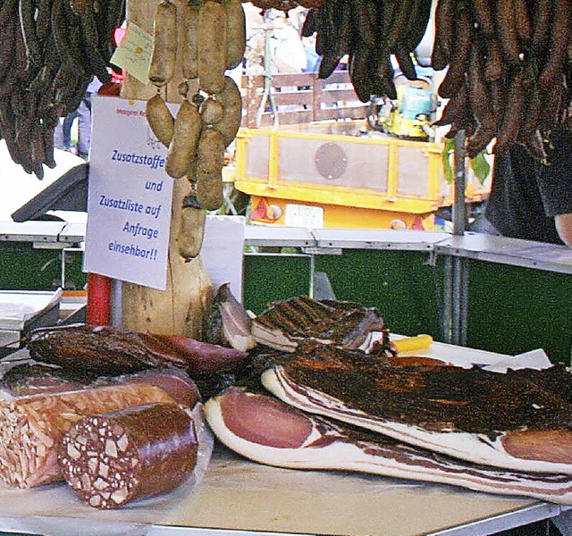 Das Weidefest in Gersbach ist ein Schaufenster der heimischen Fleischerzeugung.   | Foto: Sutter