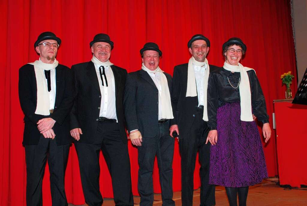 Die Huusemer Harmonists prsentierte sich wieder ein mal in Hochform.