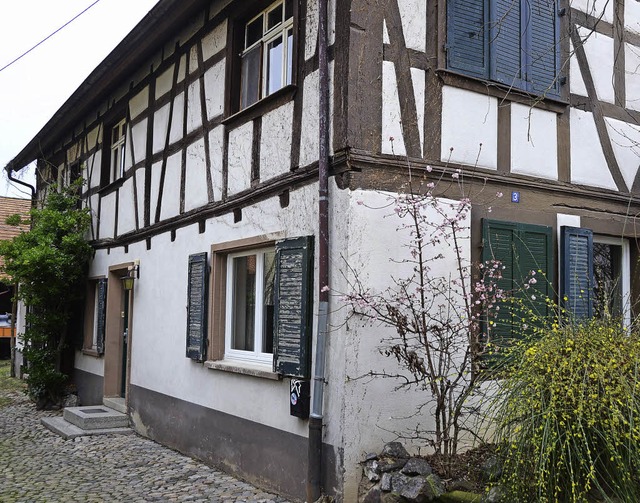 Sasbach. Das Haus Marckolsheimerstrae...,  ein Heimatmuseum unterbringen will.  | Foto: Roland Vitt