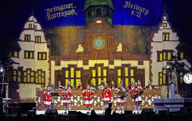 Der Elferrat besetzt das Rathaus, die ...ern als Schrebergarde den Soundtrack.   | Foto: Thomas Kunz