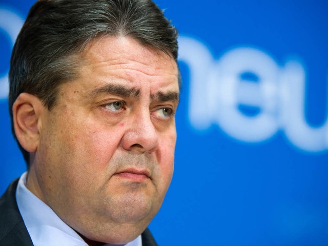 Sigmar Gabriel sieht keine Veranlassun...sequenzen innerhalb der SPD zu ziehen.  | Foto: dpa