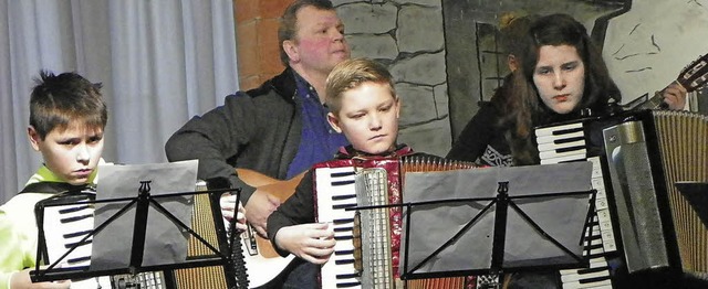 Sie zeigten vor Publikum, was sie gele... der Jugendmusikschule Sdschwarzwald.  | Foto: up