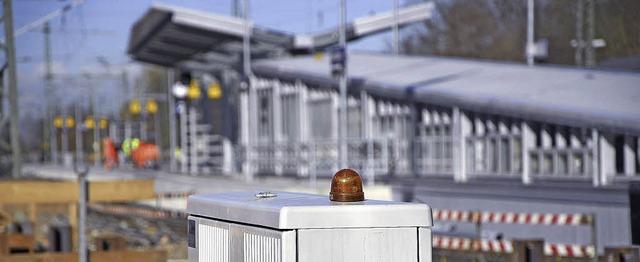 Bauarbeiten am Emmendinger Bahnhof  | Foto: Freya Saurer