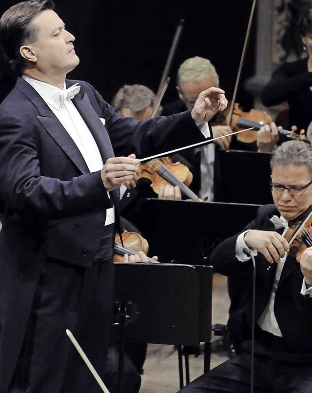Dirigent Thielemann und die Staatskapelle   | Foto: Matthias Creutziger