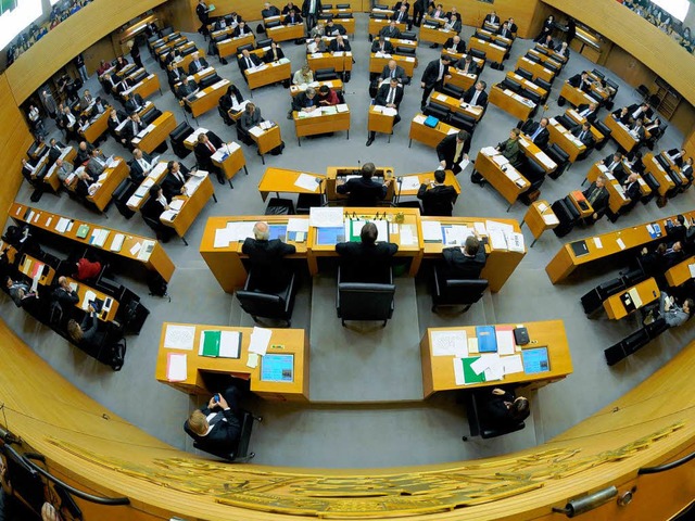 Der Landtag von Baden-Wrttemberg  | Foto: dpa