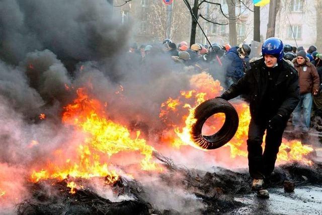 Fotos: Die Eskalation der Gewalt in Kiew
