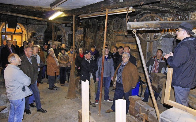 Auf groes Interesse stie das Angebot...miede in Oberprechtal zu besichtigen.   | Foto: Roland Gutjahr