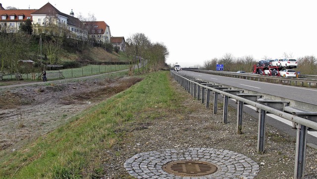 Wallfortfhrung Rheinweiler Autobahn  | Foto: Jutta Schtz