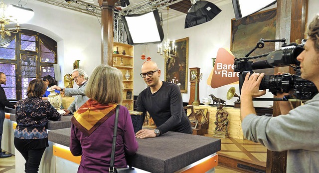 Teures Erbstck oder billige Vase: Die...auf ein gutes Urteil der TV-Experten.   | Foto: Rita Eggstein