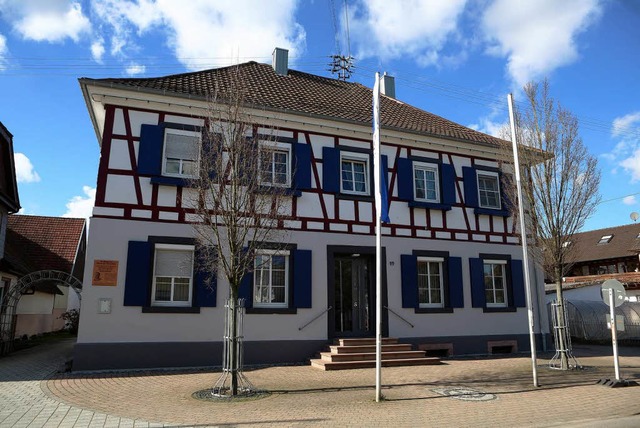 Das sanierte Rathaus in Dundenheim  | Foto: Christoph Breithaupt