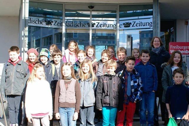 Fotos: Zisch-Klassen bei der BZ